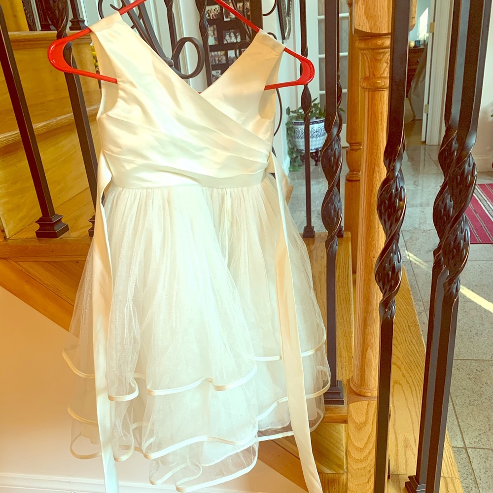 David’s Bridal Flower Girl Dress- Size 5